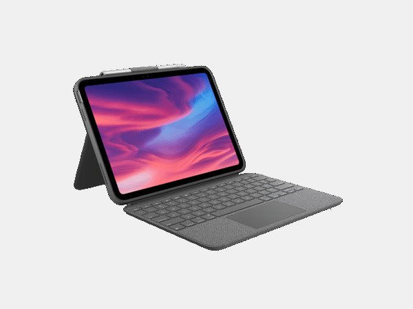 Logitech® Combo Touch for iPad (10th gen) - OXFORD GREY - SK/CZ 920-011441CZS