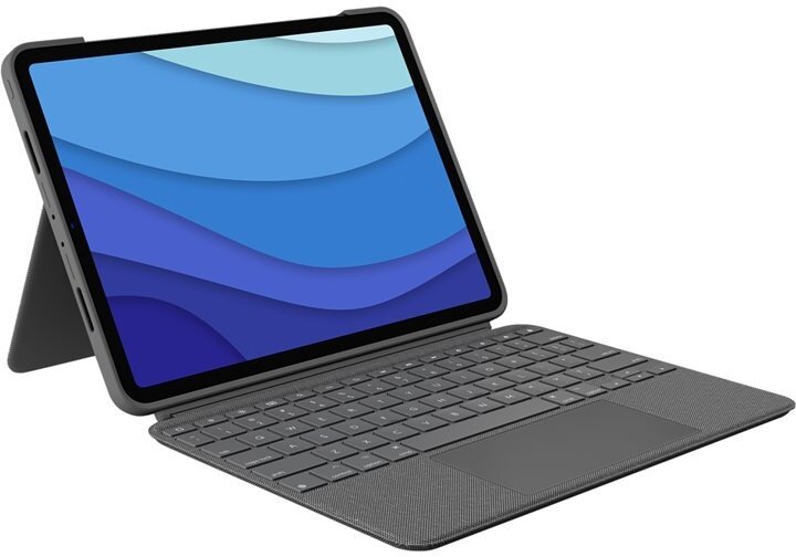 Logitech Combo Touch for iPad Pro 11-inch (1st, 2nd, and 3rd generation) - GREY - US layout 920-010255