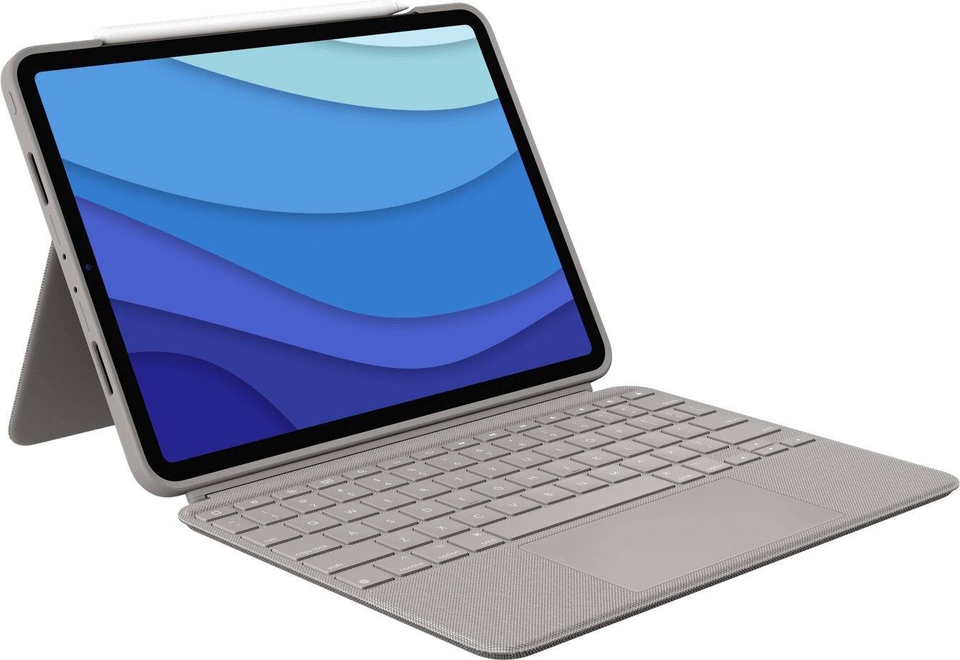 Logitech Combo Touch for iPad Pro 12.9-inch (5th generation) - SAND - US layout 920-010258