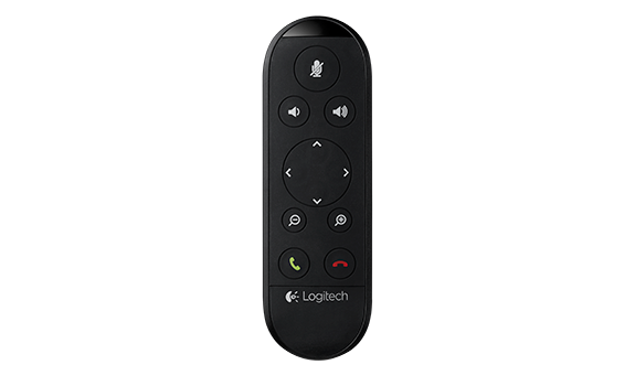 Logitech ConferenceCam Connect SILVER remote 993-001040