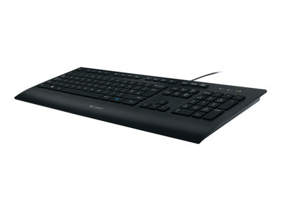 Logitech Corded K280e - Klávesnice - USB - ruština 920-005215