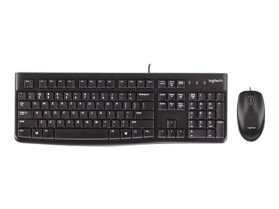 Logitech Desktop MK120 - Klávesnice a sada myši - USB - ruština 920-002561