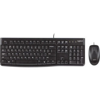 Logitech Desktop MK120 - Klávesnice a sada myši - USB - US klasicka 920-002562