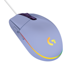 Logitech® G203 2nd Gen LIGHTSYNC Gaming Mouse - LILAC - USB - N/A - EMEA 910-005853