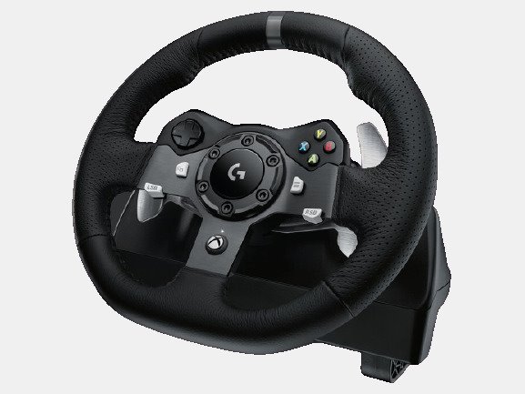 Logitech® G29 Driving Force Racing Wheel for PlayStation®5 and PlayStation®4 - BLACK - PLUGCG 991-000557