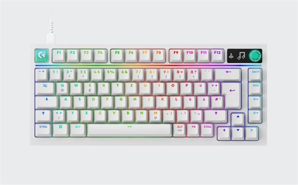Logitech® G316 X 75 - WHITE - US INT'L - TACTILE 920-014319