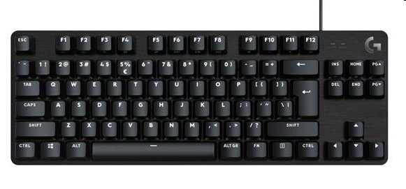 Logitech® G413 TKL SE - MECHANICAL GAMING KEYBOARD - BLACK - US INT'L - INTNL 920-010446