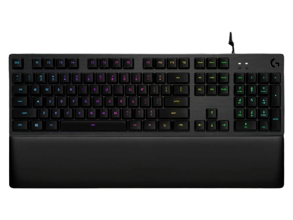 Logitech® G513 CARBON LIGHTSYNC RGB Mechanical Gaming Keyboard, GX Brown - CARBON - UK - USB - N/A - INTNL - 920-009328