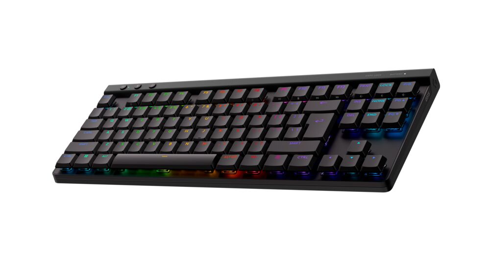 Logitech G515 LIGHTSPEED TKL - herná klávesnica, Tactile, čierna, CZ/SK 920-013033