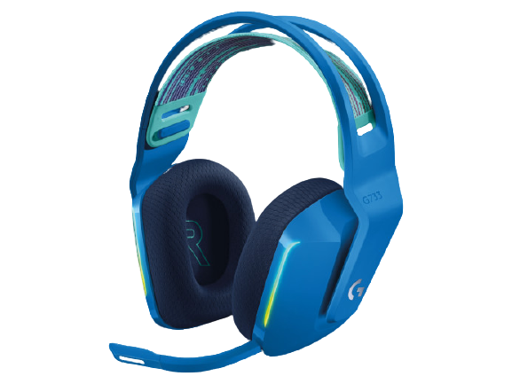 Logitech® G733 LIGHTSPEED Wireless RGB Gaming Headset - BLUE - EMEA 981-000943