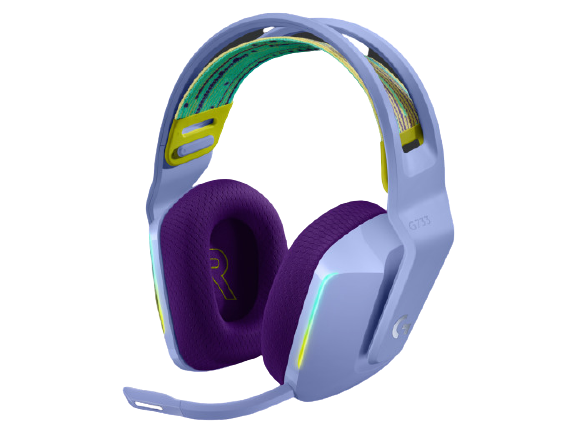 Logitech® G733 LIGHTSPEED Wireless RGB Gaming Headset - LILAC - EMEA 981-000890