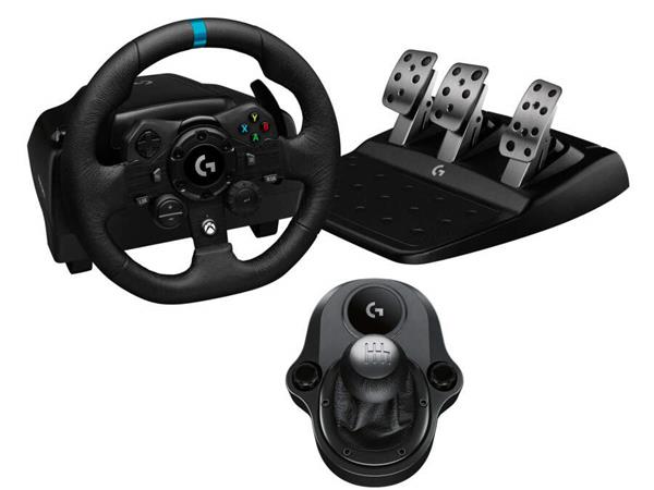 Logitech® G923 SE Racing Wheel and Shifter Combo for Xbox Series X|S, Xbox One and PC - BLACK - USB 991-000532