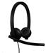 Logitech® H570e USB Headset Stereo (Teams version) headset - BLACK - USB-A 981-001430