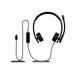 Logitech® H570e USB Headset Stereo (Teams version) headset - BLACK - USB-C 981-001431