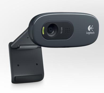 Logitech HD Webcam C270 - Webová kamera - barevný - 1280 x 720 - audio - USB 2.0 960-001063