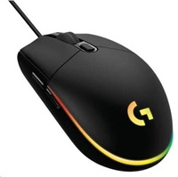 Logitech herní myš Gaming Mouse G203 LIGHTSYNC 2nd Gen, EMEA, USB, black POŠKOZEN OBAL 910-005796#obal