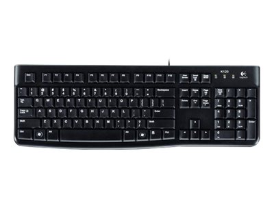 Logitech K120 - Klávesnice - USB - uspořádání UK 920-002524
