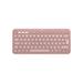Logitech K380s Pebble Keys 2 - Bluetooth klávesnica - ružová - US 920-011853