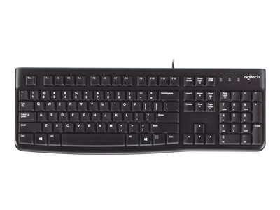 LOGITECH, KeyboardK120 Bsnss-BLK- HRV-SLV-EMEA-914 920-002642