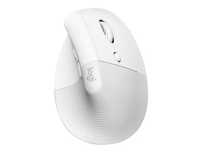 LOGITECH, Lift Mac VerticalErgonomicMouse OffWhite 910-006477