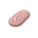 Logitech M350S Pebble Mouse 2 - kompaktná Bluetooth myš - ružová 910-007014