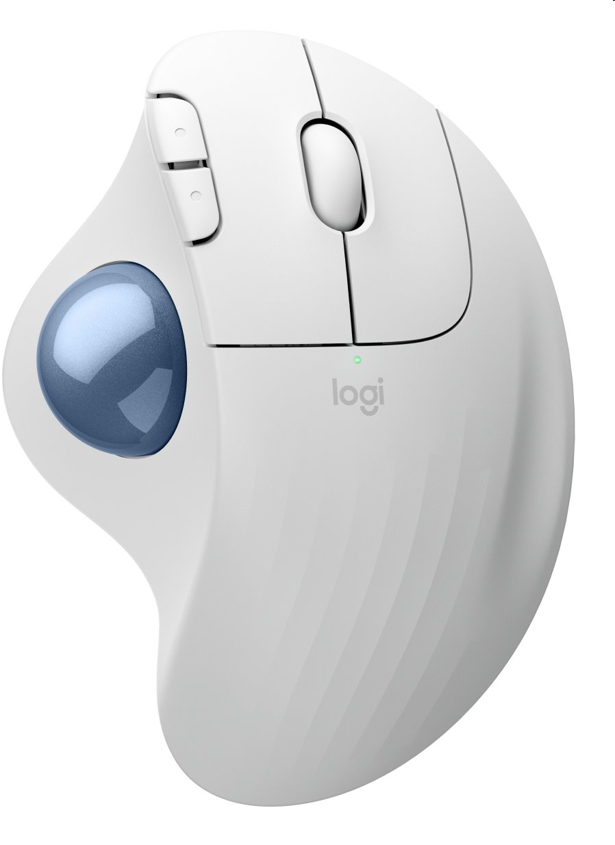 Logitech M575S ERGO - bezdrôtový trackball - šedobiela 910-007030