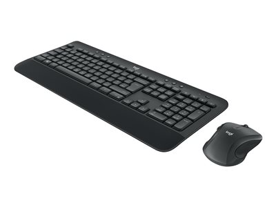 Logitech MK545 Advanced - Klávesnice a sada myši - bezdrátový - 2.4 GHz - němčina 920-008889