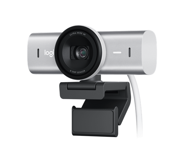 Logitech® MX Brio 4K Ultra HD Webcam - PALE GREY 960-001554