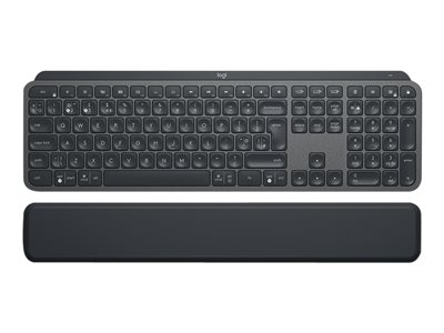 Logitech MX Keys Advanced Wireless Illuminated Keyboard - Klávesnice - podsvícená - Bluetooth, 2.4 920-009414