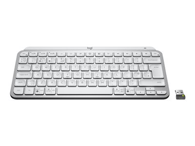 Logitech MX Keys Mini for Business - Klávesnice - podsvícená - bezdrátový - Bluetooth LE QWERTY Ang. bleda 920-010609