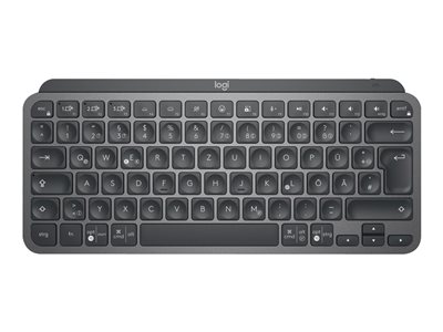 Logitech MX Keys Mini for Business - Klávesnice - podsvícená - bezdrátový - Bluetooth LE QWERTY ital grafit 920-010602