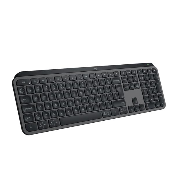 Logitech MX Keys S - bezdrôtová podsvietená klávesnica - US - grafitová 920-011587