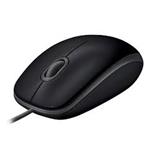 Logitech myš B110 Silent/ 3 tlačítka/ 1000dpi/ USB/ černá 910-005508