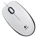 Logitech myš M100/ optická/ USB/ 2 tlačítka/ bílá/ 1000dpi 910-006764