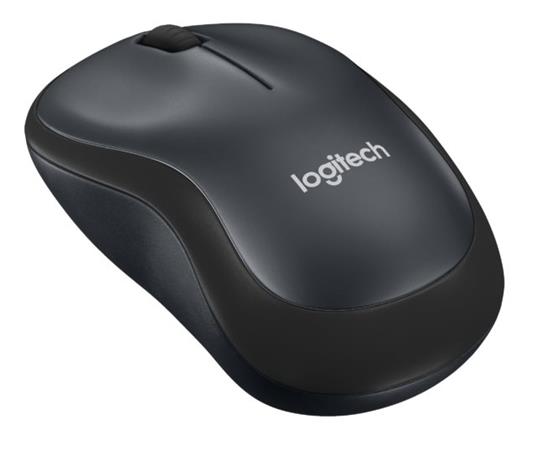 Logitech myš Wireless M220 Silent, optická, bezdrátová, 3 tlačítka, černá, 1000dpi 910-004878