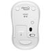 Logitech myš Wireless M240 silent - optická, bezdrátová, 3 tlačítka,tichá, bluetooth, 400-4000dpi, bílá 910-007120