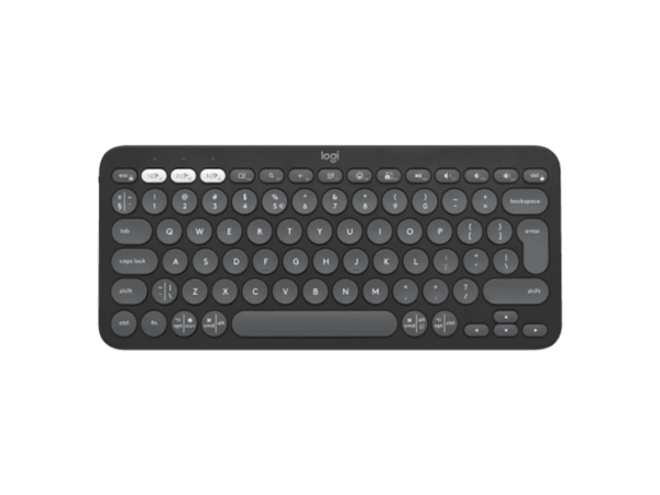 Logitech Pebble Keys 2 K380s - Klávesnice - bezdrátový - Bluetooth LE - QWERTY - US mezinárodní - t 920-011851
