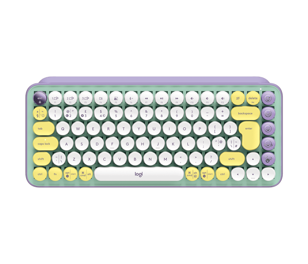 Logitech® POP Keys Wireless Mechanical Keyboard With Emoji Keys - DAYDREAM_MINT - US INT'L - INTNL 920-010736