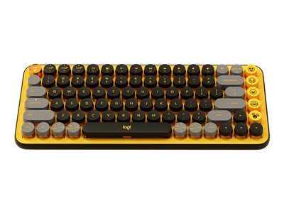 LOGITECH, POP KEYS WRLSS KEYBRD YLLW NORDIC 920-010731