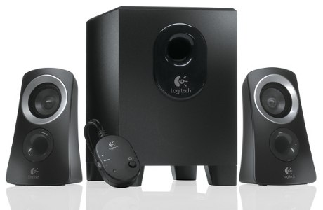 Logitech reproduktory Z313, 2.1, 25W, čierne, regulácia hlasitosti, 3.5mm konektor 980-000413