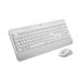 Logitech Signature MK650 Combo for Business, BT, QWERTY - britská - biela 920-011027