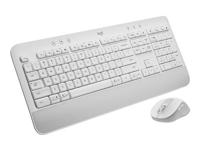 Logitech Signature MK650 Combo for Business, BT, QWERTY - italská - biela 920-011024