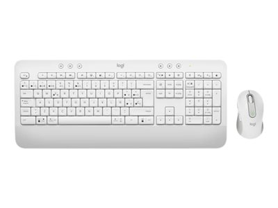 Logitech Signature MK650 Combo for Business, BT, QWERTY - Skandinávské - biela 920-011038