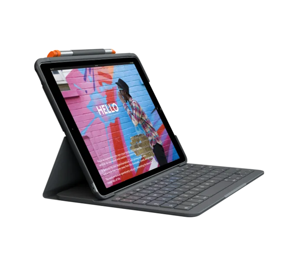 Logitech® Slim Folio for iPad (10th gen) - GREY - US - INTNL-973 920-011413