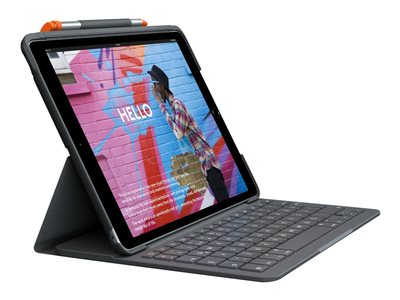 LOGITECH, Slim Folio GREY - UK - INTNL-973 920-011429