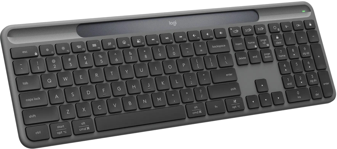 Logitech® Slim Solar+ - GRAPHITE - US INT'L 920-013764