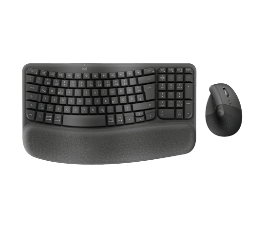 Logitech® Wave Keys and Lift Combo - GRAPHITE - US INT'L 920-013635