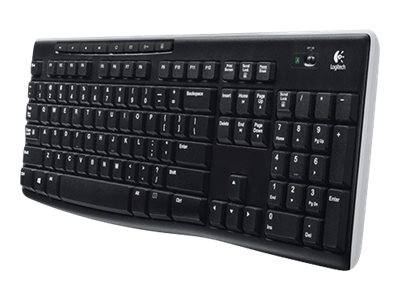 Logitech Wireless Keyboard K270 - Klávesnice - bezdrátový - 2.4 GHz - němčina 920-003052