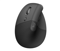 Logitech Wireless Mouse Lift for Business Left, graphite / black 910-006495
