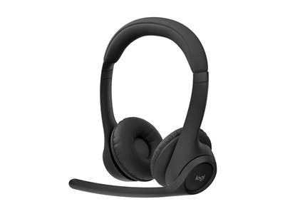 Logitech Zone 305 - Náhlavní souprava - náhlavní - Bluetooth - bezdrátový - UBS-C přes adaptér Blue 981-001451
